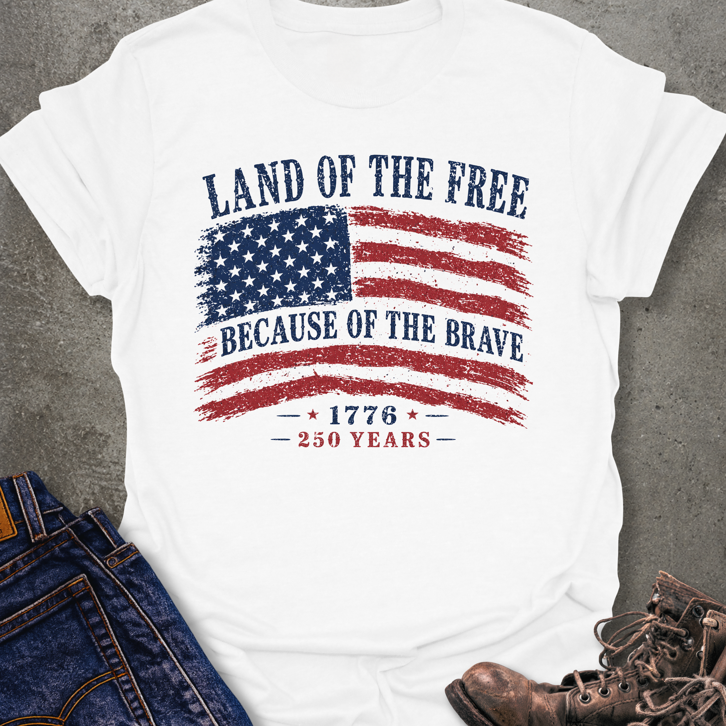 Land Of The Free 1776 T-Shirt