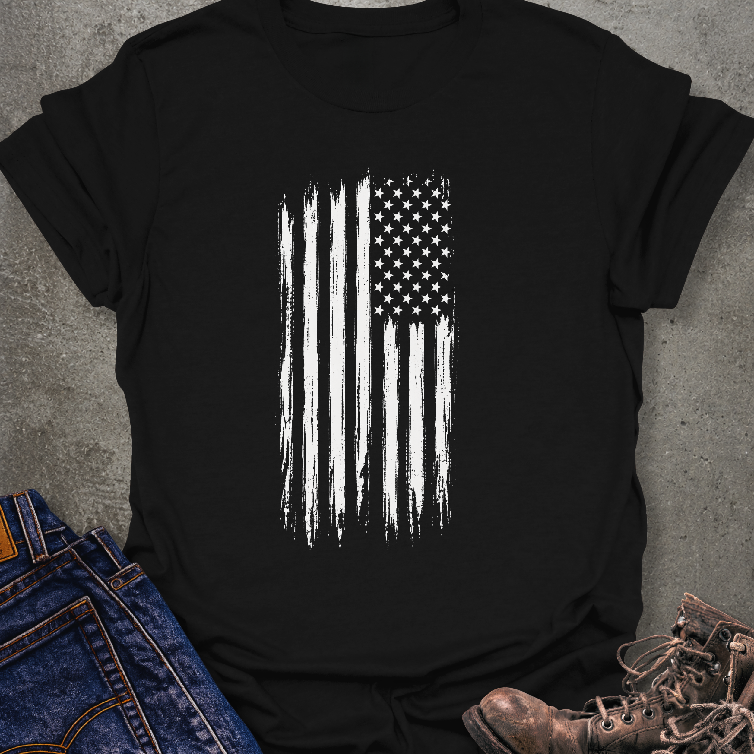 Vertical Flag T-Shirt