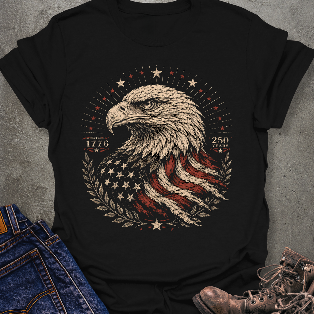 250 Years Eagle T-Shirt