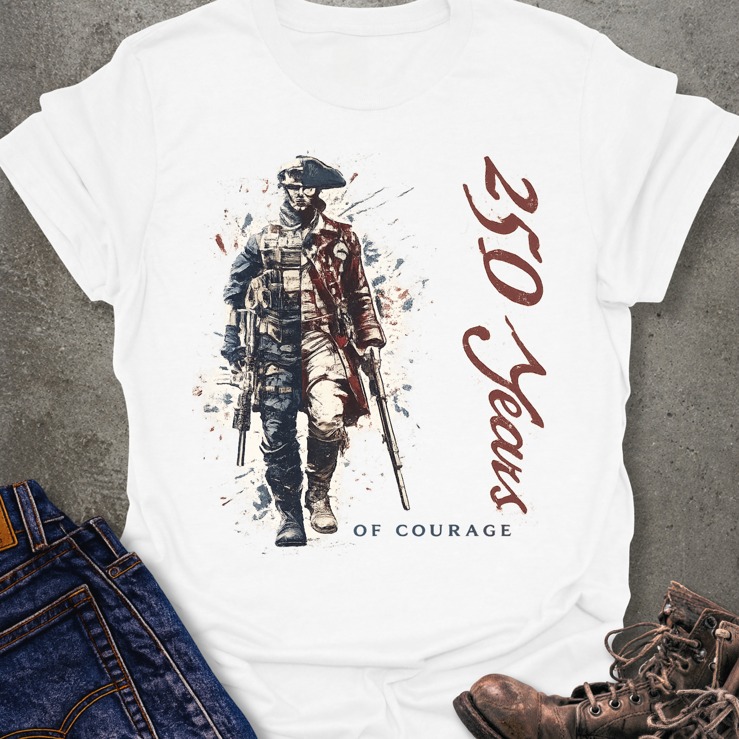 250 Years Of Courage T-Shirt