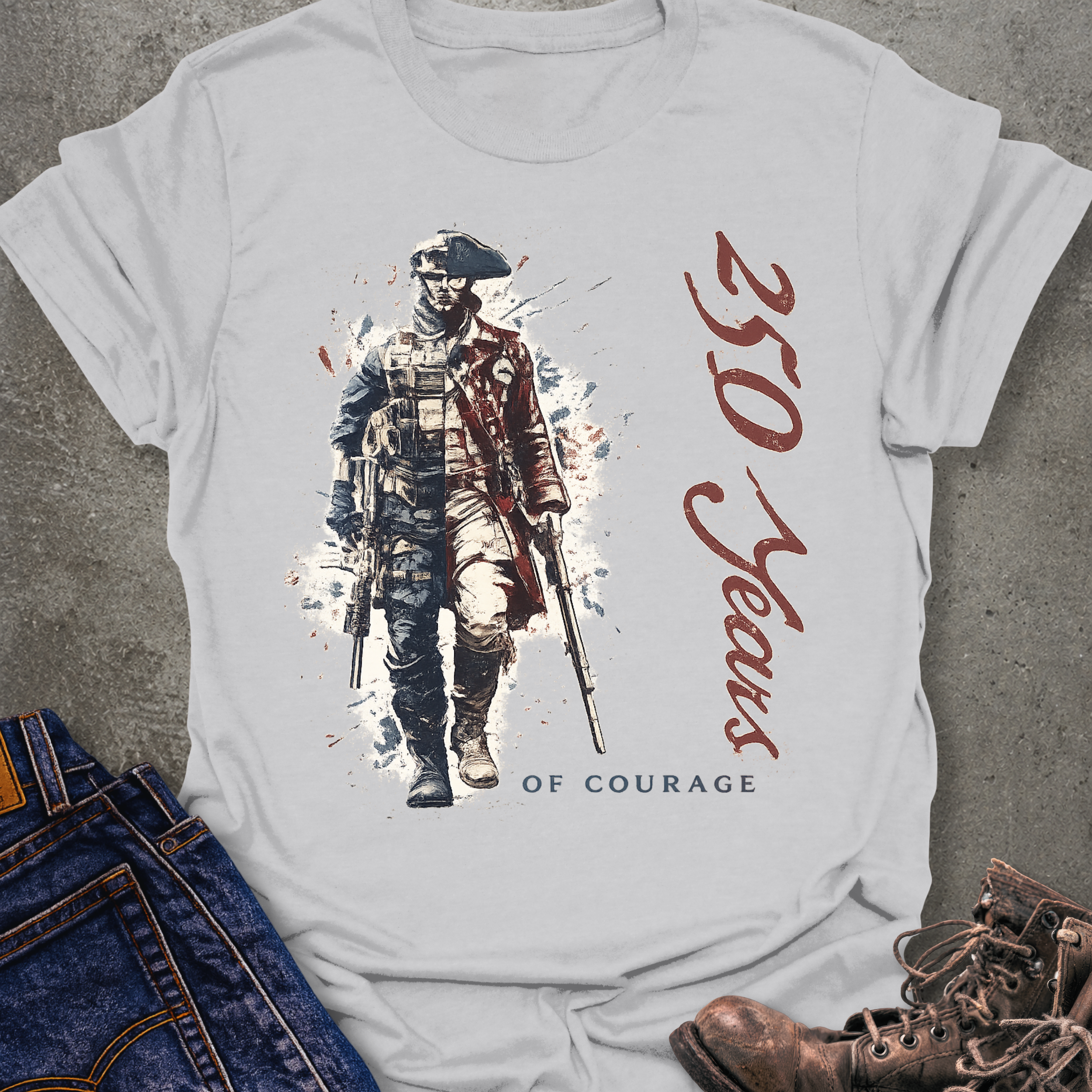 250 Years Of Courage T-Shirt