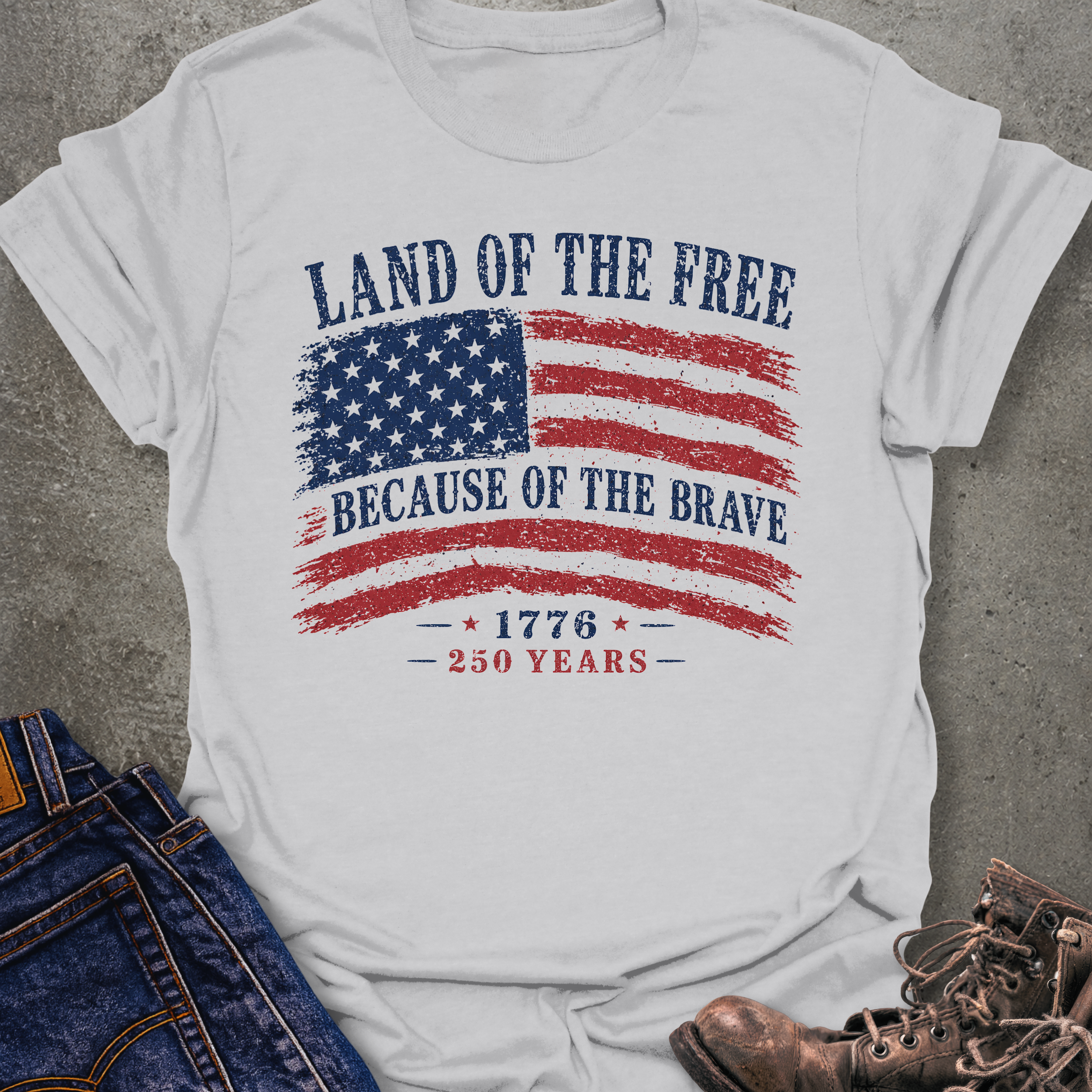 Land Of The Free 1776 T-Shirt