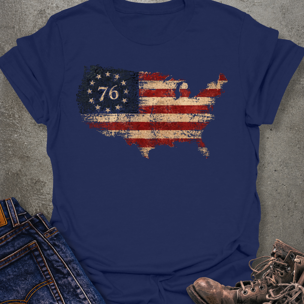 76 Map T-Shirt