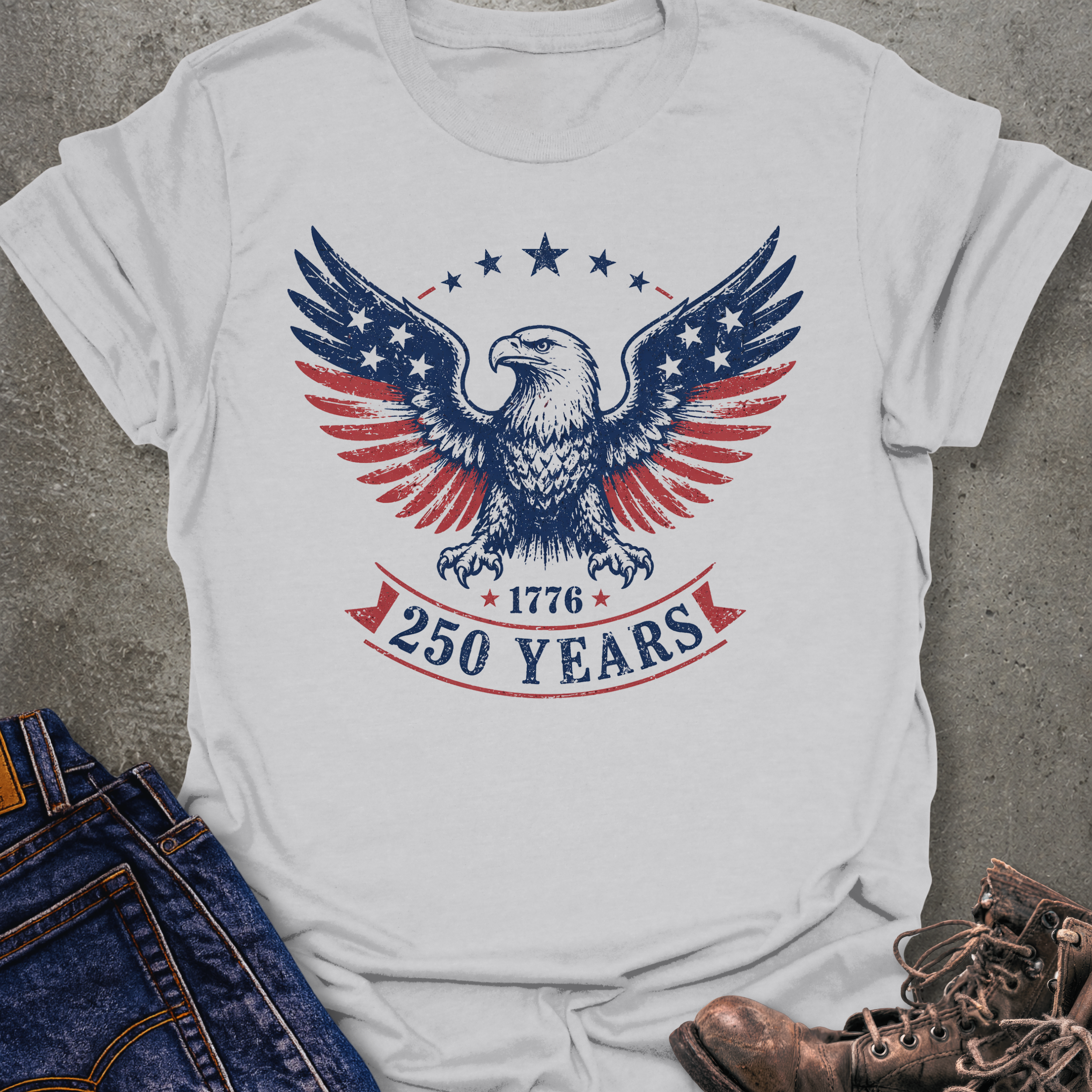 250 Years Eagle T-Shirt