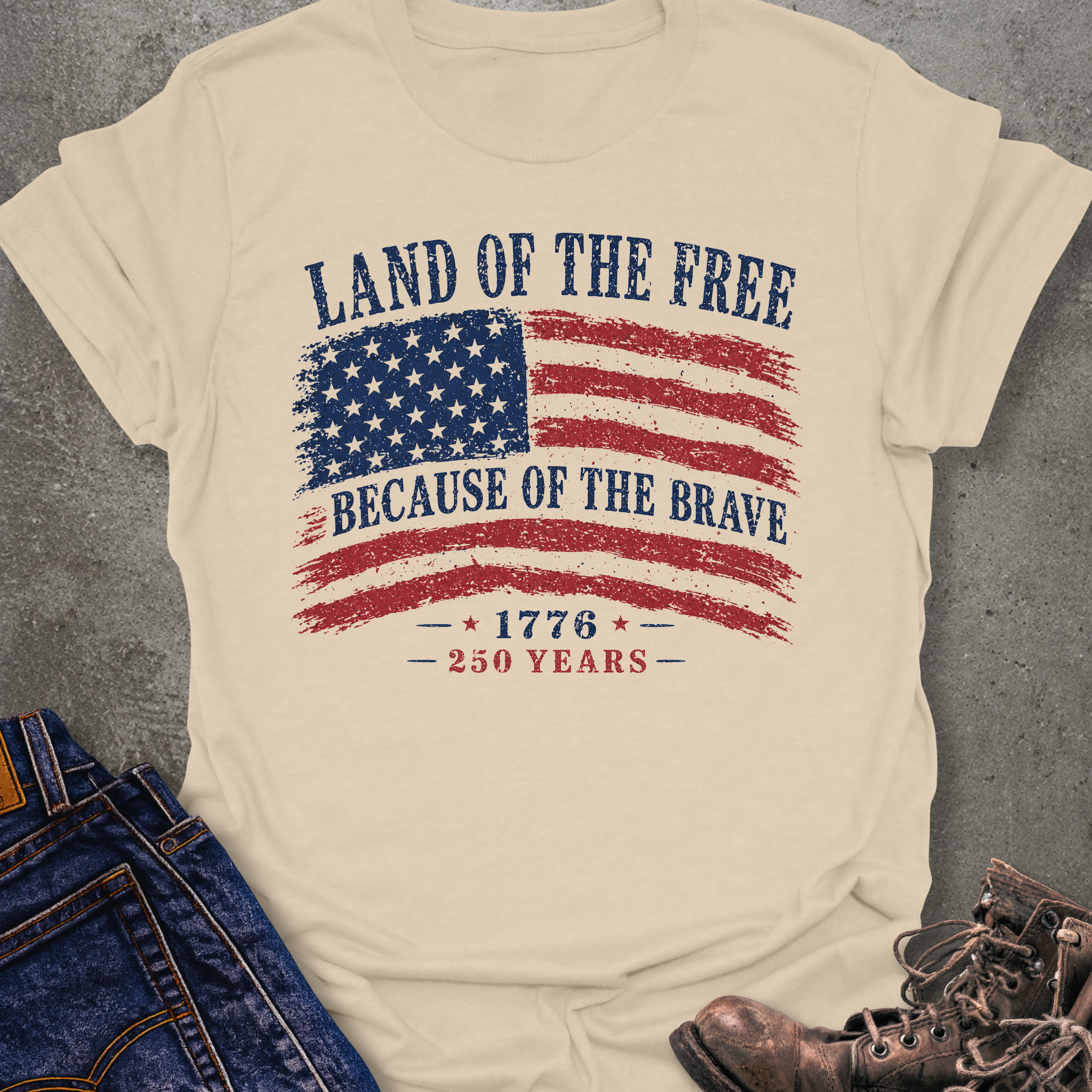 Land Of The Free 1776 T-Shirt