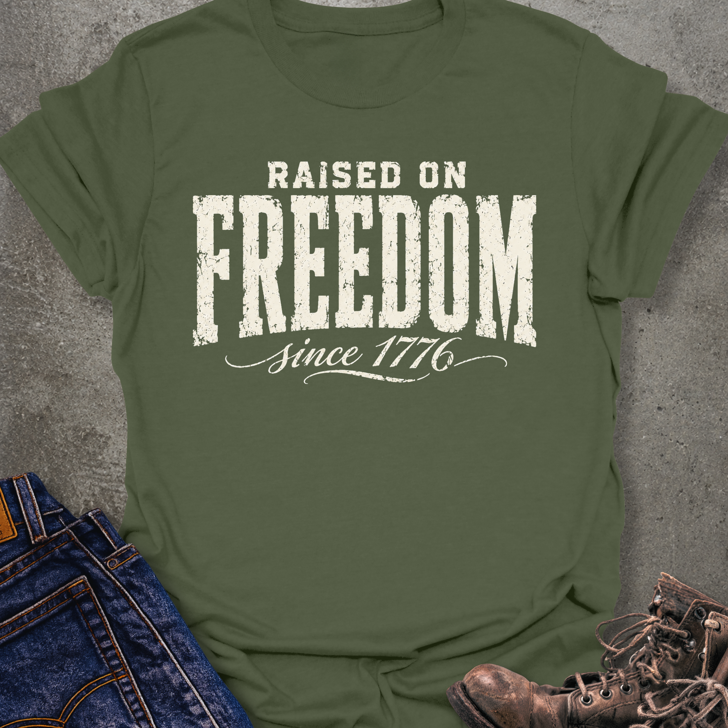 Raised On Freedom T-Shirt