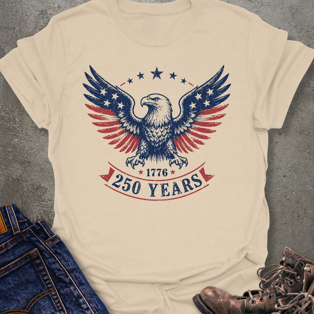 250 Years Eagle T-Shirt