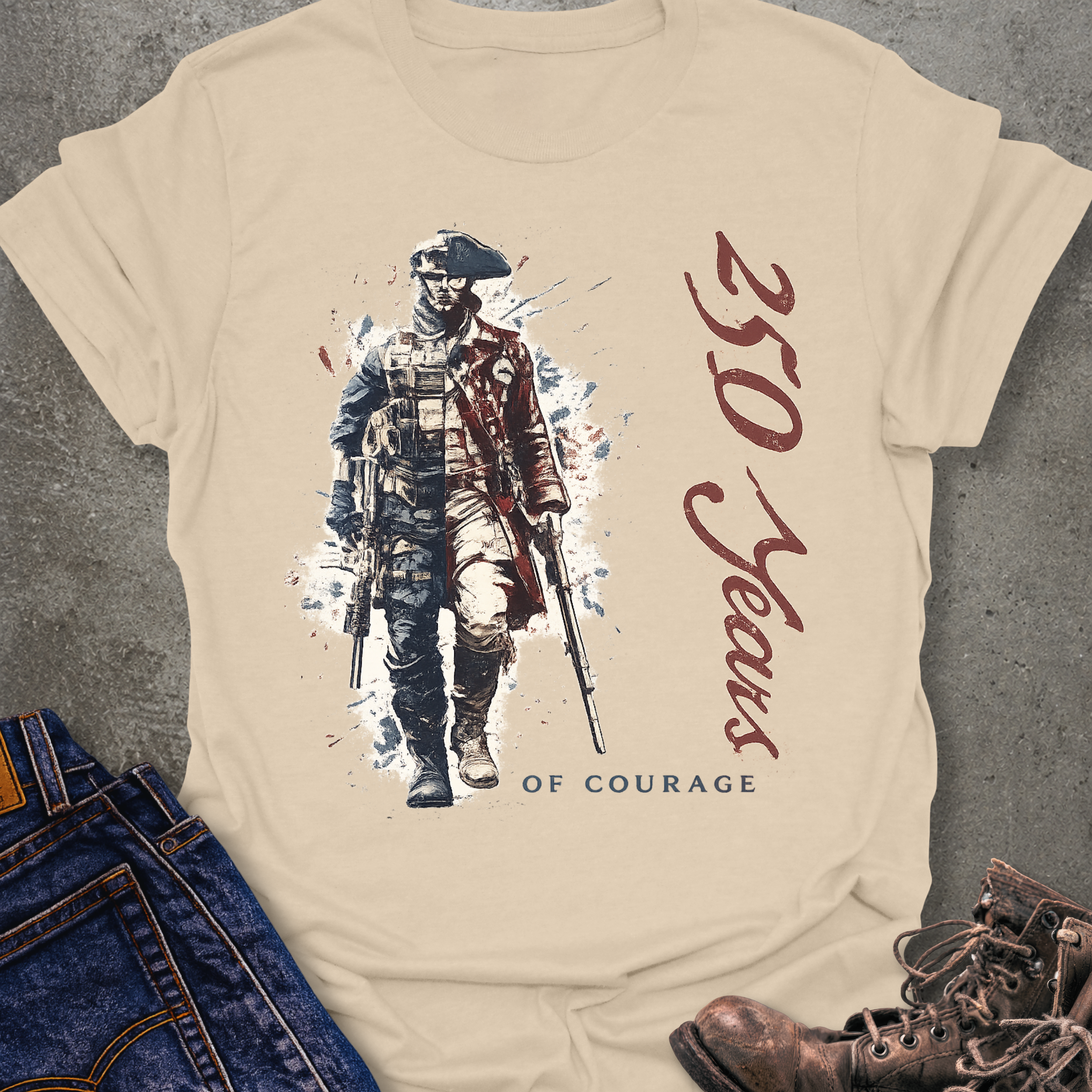 250 Years Of Courage T-Shirt