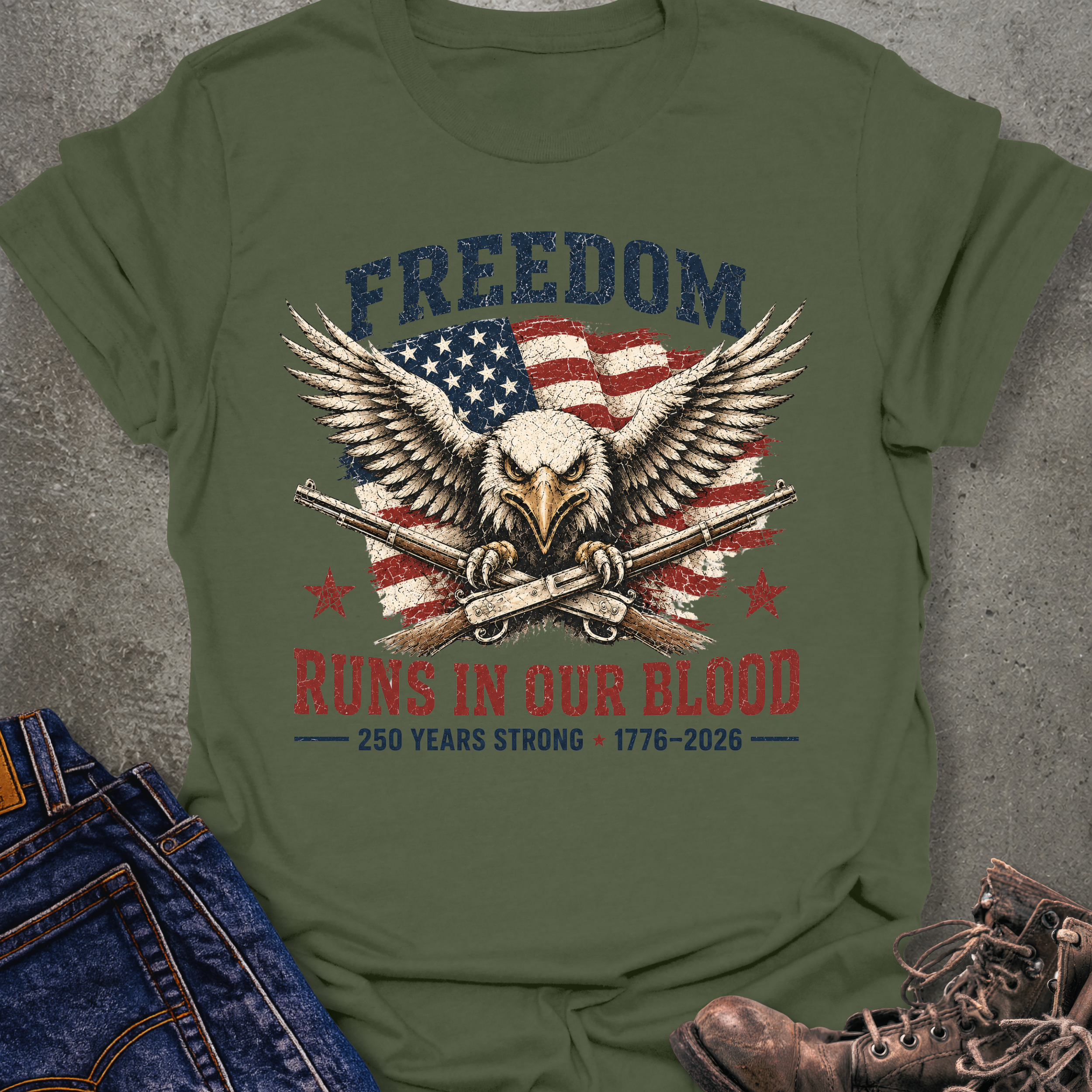 Runs In Our Blood T-Shirt